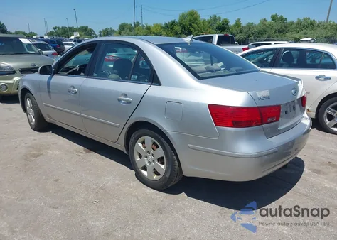 2009 Hyundai Sonata Gls z USA, uszkodzony, nr VIN 5NPET46CX9H440829